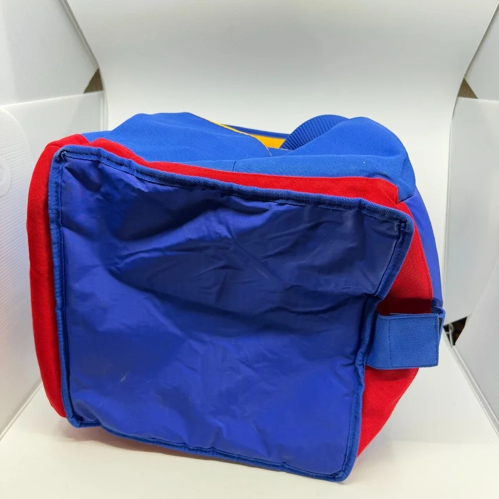 Retro‎ 90's Vintage Fisher Price Bag Insulated Color Block Cooler Tote